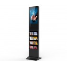 21.5" Capacitive Touch Kiosk with Literature Pockets